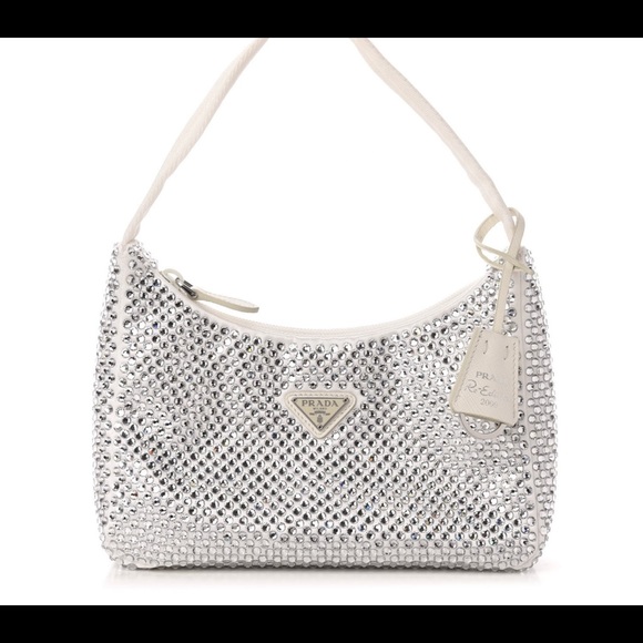 Prada White Crystal Re- Edition (BRAND NEW- with tags and box untouched) - Picture 5 of 5